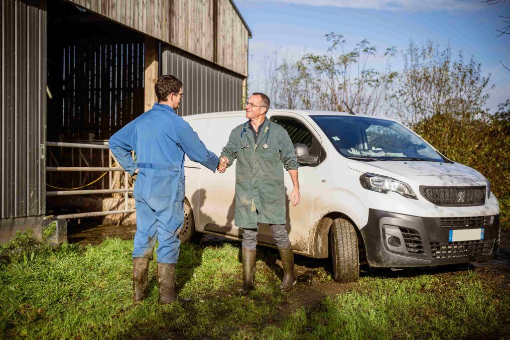 Rencontre éleveur vétérinaire clinique de Corlay