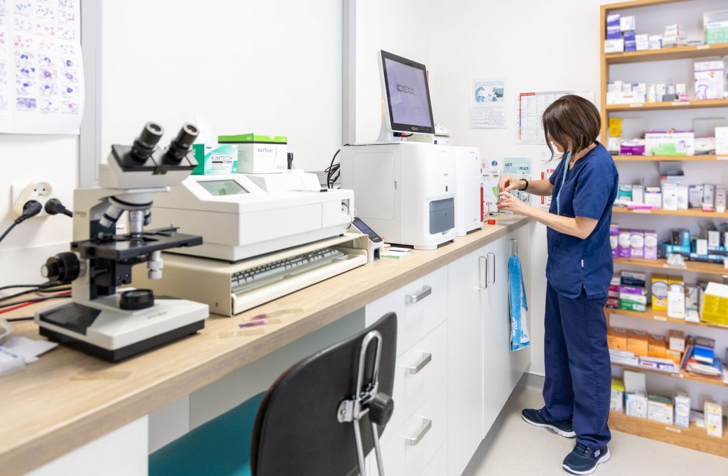 Analyses laboratoire clinique vétérinaire des Alouettes Mortagne