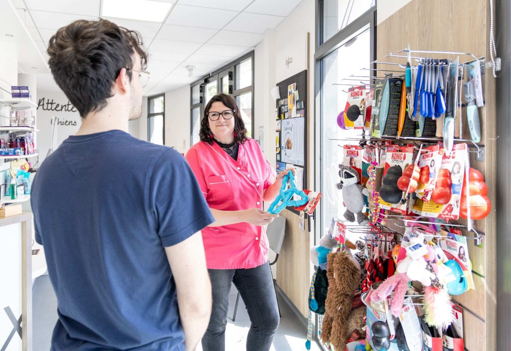 Accueil clinique vétérinaire des Alouettes Mortagne