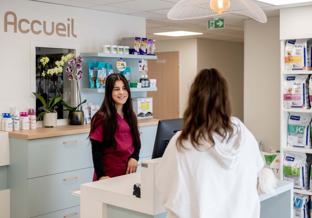 Accueil clinique vétérinaire R'Vet