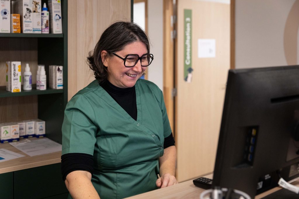 Accueil de la clinique vétérinaire Vet'Romo